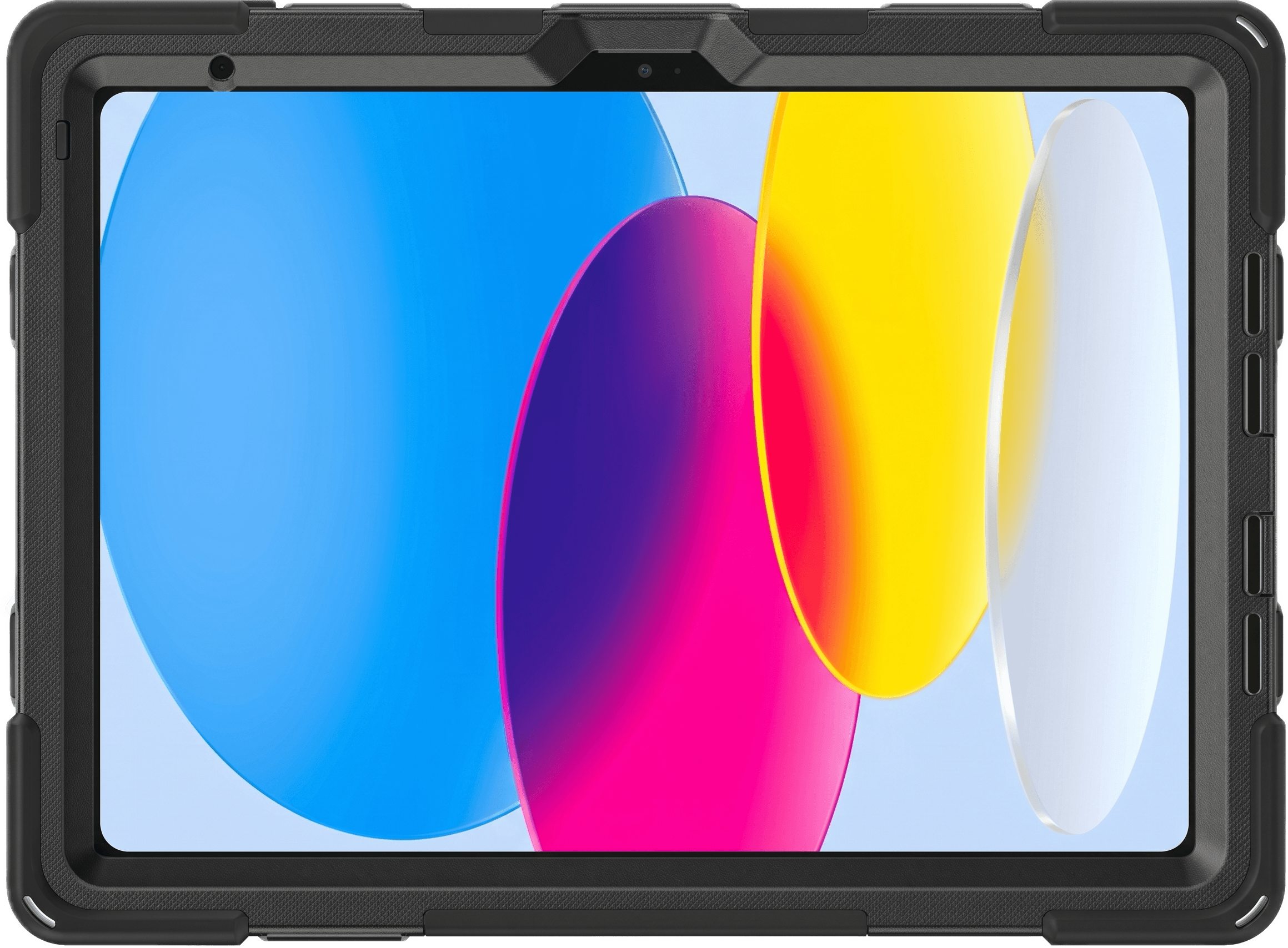 The handheld iPad scanner showing the VenueScan entry screen